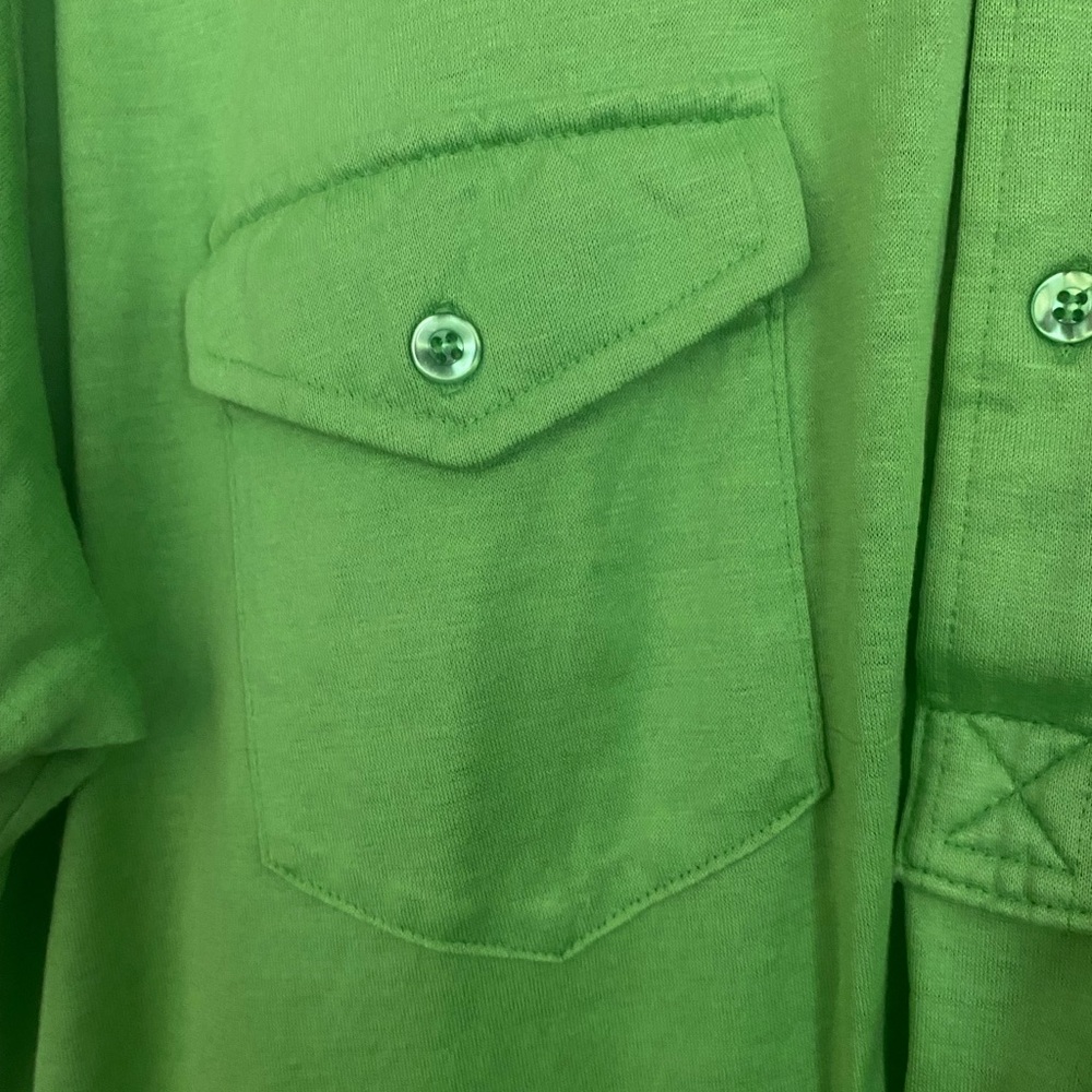 Vintage green Amelia island golf club polo shirt-size X-Large - Picture 3 of 5